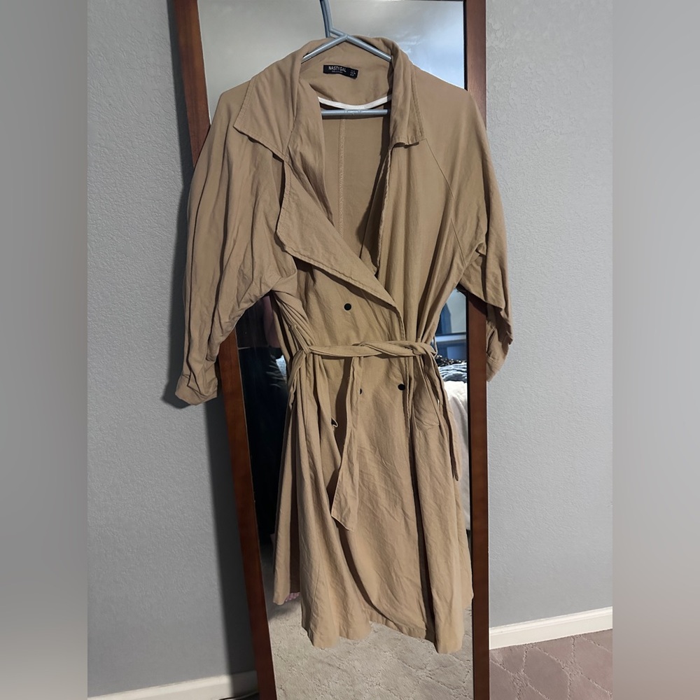NastyGal trench coat